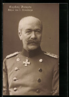 AK Heerführer Exzellenz Francois, Führer Des I. Armeekorps  - War 1914-18