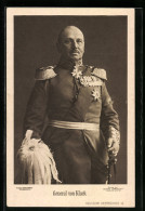 AK Portrait Heerführer General Von Kluck In Uniform Mit Orden Und Epauletten  - War 1914-18