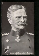 AK Portrait Des Generalfeldmarschalls V. Mackensen In Uniform  - War 1914-18