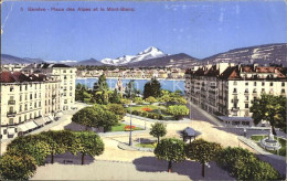 12474365 Geneve GE Place Des Alpes Et Le Mont Blanc Geneve - Sonstige & Ohne Zuordnung