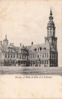 BELGIQUE - Furnes - Vue Sur L'hôtel De Ville Et Le Tribunal - Carte Postale Ancienne - Other & Unclassified