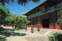 CHINE - Lamas In The Temple - Animé - Vue Générale - Beijing - Carte Postale - Cina