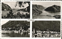 12472065 Bissone Lago Di Lugano Stadtansicht Bissone - Other & Unclassified