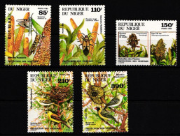 Niger 945-949 Postfrisch Schmetterling #IH018 - Níger (1960-...)