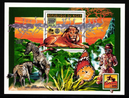 Niger Block 85 Postfrisch Schmetterling #IH017 - Niger (1960-...)