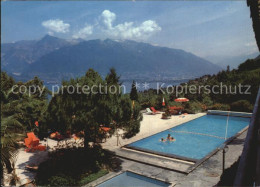 12468125 San Nazzaro Lago Maggiore Ferienzentrum La Campagnola Schwimmbad San Na - Other & Unclassified