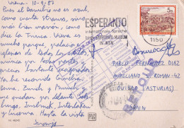 LETTER 1987  AUSTRIA  RETOUR - Esperanto