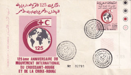 FDC MARROC 1988 - Rotes Kreuz