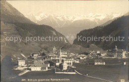 12462445 Berguen Bravuogn GR Panorama Blick Gegen Die Rothornkette Berguen Bravu - Sonstige & Ohne Zuordnung