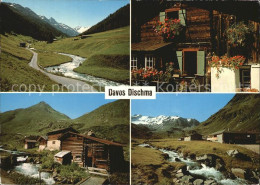 12459675 Davos Dischma GR Schwarzhorn Scalettagletscher Altes Bauernhaus Gasthau - Sonstige & Ohne Zuordnung