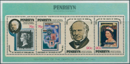 Cook Islands Penrhyn 1979 SG132 Sir Rowland Hill MS MNH - Penrhyn