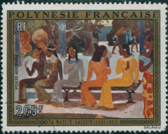 French Polynesia 1973 Sc#C98,SG169 200f Ta Matete Painting FU - Other & Unclassified