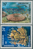 French Polynesia 1978 Sc#C162-C163,SG274-275 Coral Set MNH - Andere & Zonder Classificatie