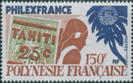 French Polynesia 1982 Sc#361,SG367 15f Philexfrance Stamp Exhibition MNH - Sonstige & Ohne Zuordnung