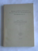 Haftung Und Haftungsbefreiung Im Deutschen, Englischen Und Amerikanischen Eisenbahnfrachtrecht Von Kühnel, Wolfgang - Unclassified