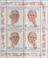 Cook Islands Penrhyn 2012 SG595-596 Pope John Paul II Sheetlet MNH - Penrhyn