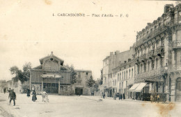 11 - Carcassonne - Place D'Avilla - Carcassonne