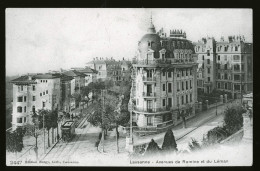 14729 - SUISSE - LAUSANNE - Avenue De Rumine Et Du Léman - Lausanne