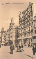 BELGIQUE - Ostende - La Digue Et Le Littoral Palace Hotel - Animé - Carte Postale Ancienne - Oostende