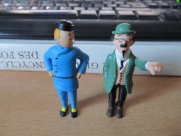 LOT FIGURINES TINTIN - TINTIN Et TOURNESOL ( HERGE MOULINSART Et MOULINSART ) - Tim & Struppi