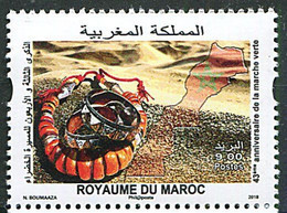 Maroc ** N° 1800 - 43e Ann. De La Marche Verte - Marokko (1956-...)