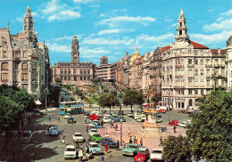 PORTUGAL - Porto - Vue Sur La Place De La Liberté Et Avenue Des Alliés - Animé - Voitures - Carte Postale - Porto