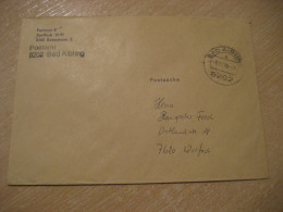 BAD AIBLING 1978 To Wolfach Postage Paid Cancel Cover GERMANY - Lettres & Documents