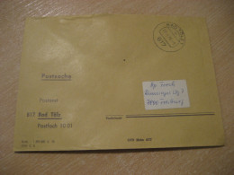 BAD TOLZ To Freiburg Postage Paid Cancel Cover GERMANY - Lettres & Documents
