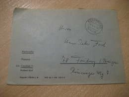 BRAUWEILER 1974 To Freiburg Postage Paid Cancel Cover GERMANY - Lettres & Documents