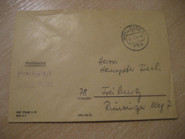 BUHL 1974 To Freiburg Postage Paid Cancel Cover GERMANY - Lettres & Documents