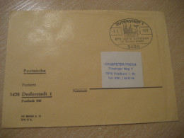 DUDERSTADT 1977 To Freiburg Postage Paid Cancel Cover GERMANY - Covers & Documents