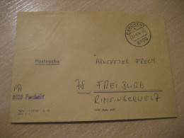 FARCHANT 1974 To Freiburg Postage Paid Cancel Cover GERMANY - Lettres & Documents