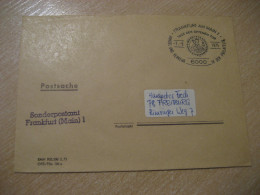 FRANKFURT Tage Der Offenen Tur 1975 To Freiburg Postage Paid Cancel Cover GERMANY - Lettres & Documents