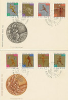 Poland FDC.1472-79 #2: Sport Olympic Games Tokyo 1964 - Medals Of Poles - FDC
