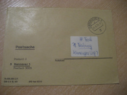 HANNOVER 1975 To Freiburg Postage Paid Cancel Cover GERMANY - Lettres & Documents