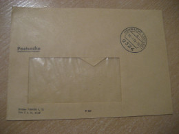 HOHWACHT 1974 Postage Paid Cancel Cover GERMANY - Covers & Documents