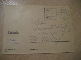 HOXTER 1976 To Freiburg Postage Paid Cancel Cover GERMANY - Lettres & Documents