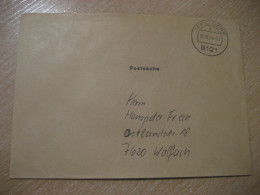 IFFELDORF 1978 To Wolfach Postage Paid Cancel Cover GERMANY - Lettres & Documents