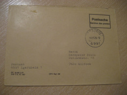 IGERSHEIM 1978 To Wolfach Postage Paid Cancel Cover GERMANY - Covers & Documents