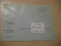 KREIENSEN 1975 To Freiburg Postage Paid Cancel Cover GERMANY - Lettres & Documents