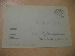 KOLN 1973 To Boblingen Postage Paid Cancel Cover GERMANY - Covers & Documents