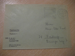 LEER 1974 Sozialwahlen To Freiburg Postage Paid Cancel Cover GERMANY - Cartas & Documentos