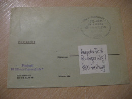 LUBECK 1977 To Freiburg Postage Paid Cancel Cover GERMANY - Cartas & Documentos