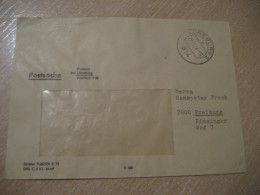LUNEBURG 1974 To Freiburg Postage Paid Cancel Cover GERMANY - Cartas & Documentos