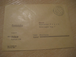MARBURG 1976 To Freiburg Postage Paid Cancel Cover GERMANY - Cartas & Documentos