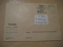 MUNSTER 1975 To Freiburg Postage Paid Cancel Cover GERMANY - Cartas & Documentos