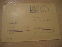 PIRMASENS 1974 To Freiburg Postage Paid Cancel Cover GERMANY - Briefe U. Dokumente