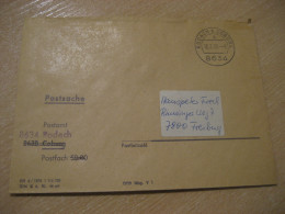 RODACH B. COBURG 1976 To Freiburg Postage Paid Cancel Cover GERMANY - Lettres & Documents