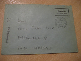 SANKT ANDREASBERG Bergstadt 1978 To Wolfach Postage Paid Cancel Cover GERMANY - Covers & Documents