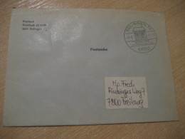 SINDELFINGEN 1977 Merscheid To Freiburg Postage Paid Cancel Cover GERMANY - Brieven En Documenten